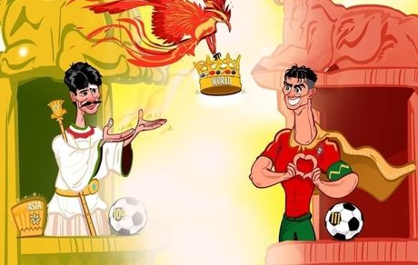 دایی رکوردشکنی رونالدو را تبریک گفت