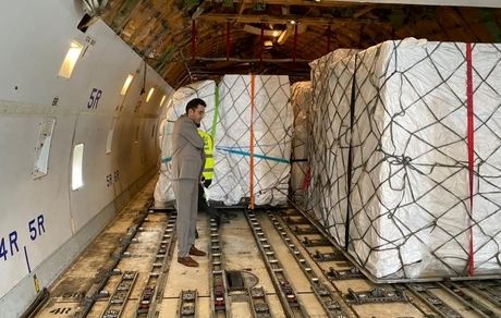 بزرگترین محموله تجهیزات خط تولید واکسن وارد ایران شد