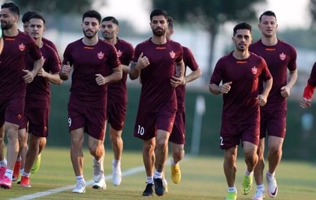 نخستین تمرین پرسپولیس در دوحه برگزار شد