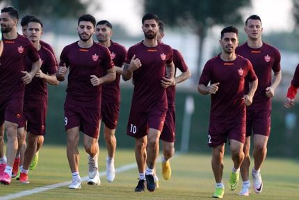 نخستین تمرین پرسپولیس در دوحه برگزار شد
