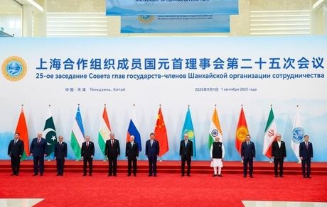 عکس یادگاری رسمی سازمان همکاری شانگهای ثبت شد