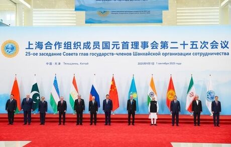 عکس یادگاری رسمی سازمان همکاری شانگهای ثبت شد