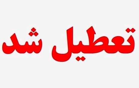 مدارس، ادارات و دانشگاه‌های چند استان کشور ۲۵ دی تعطیل شد