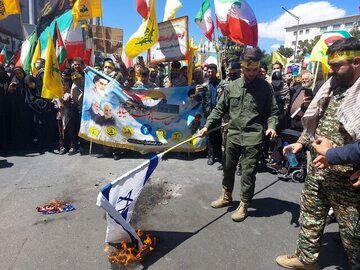 راهپیمایی روز قدس در سراسر کشور برگزار شد
