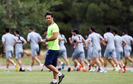 بازگشت مجیدی به تمرین استقلال/ عکس