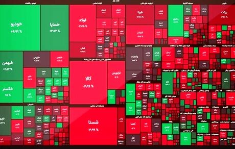 بورس دوباره ریخت