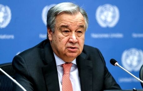 دبیرکل سازمان ملل متحد کرونا گرفت و قرنطینه شد