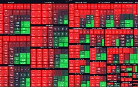 بورس، بیست و ششمین روز زمستان را هم با افت به پایان رساند