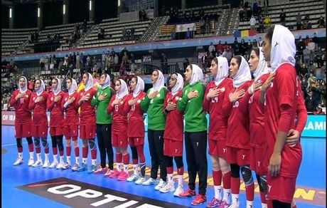 تیم ملی هندبال بانوان ایران در آسیا چهارم شد