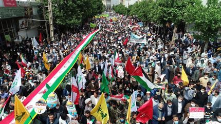 برگزاری راهپیمایی روز جهانی قدس در ۱۰۰ نقطه استان مرکزی