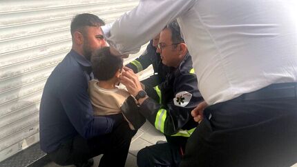 حمله دشمن به ساختمان اورژانس تهران