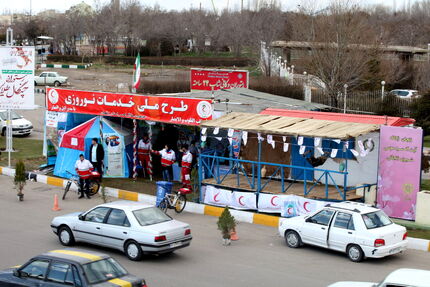 ۱۰۰ هزار خدمت بشردوستانه جوانان هلال‌احمری در ۴ روز