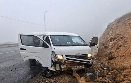 سانحه رانندگی برای خودروی حامل خبرنگاران در استان خراسان شمالی