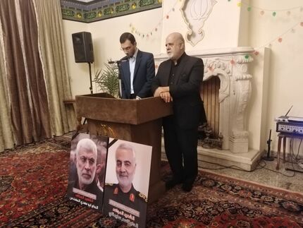سفیر ایران: به اصرار ملت عراق تشییع پیکرهای شهدا در بغداد برگزار می شود 