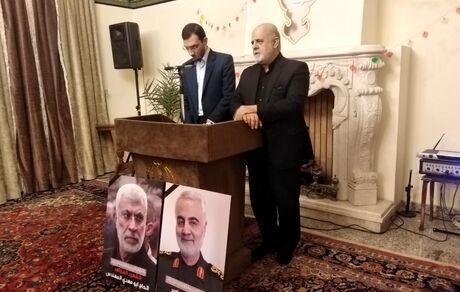 سفیر ایران: به اصرار ملت عراق تشییع پیکرهای شهدا در بغداد برگزار می شود 