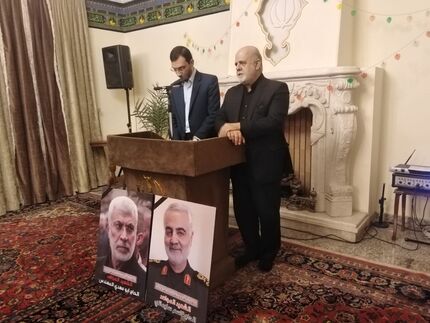 سفیر ایران: به اصرار ملت عراق تشییع پیکرهای شهدا در بغداد برگزار می شود 