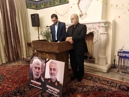 سفیر ایران: به اصرار ملت عراق تشییع پیکرهای شهدا در بغداد برگزار می شود 