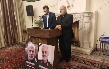 سفیر ایران: به اصرار ملت عراق تشییع پیکرهای شهدا در بغداد برگزار می شود 