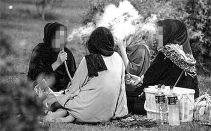 آمار۳ برابری قلیان کشیدن توسط بانوان در استان خراسان رضوی نسبت به میانگین کشوری