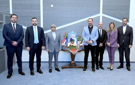 سفره هفت سین ایرانی در پارلمان کروواسی
