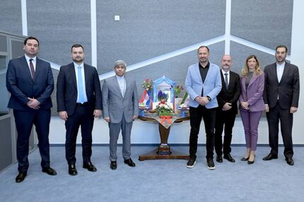سفره هفت سین ایرانی در پارلمان کروواسی