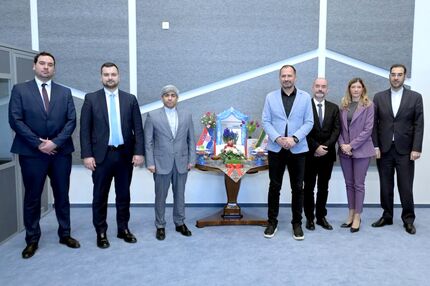 سفره هفت سین ایرانی در پارلمان کروواسی