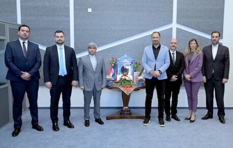 سفره هفت سین ایرانی در پارلمان کروواسی