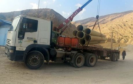 افراد ناشناس، پروژه آبرسانی بند شیرگواز دشتیاری را تخریب کردند