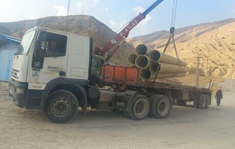 افراد ناشناس، پروژه آبرسانی بند شیرگواز دشتیاری را تخریب کردند