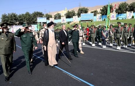 مراسم دانش‌آموختگی دانشجویان دانشگاه‌های افسری با حضور فرماندار کل قوا برگزار شد
