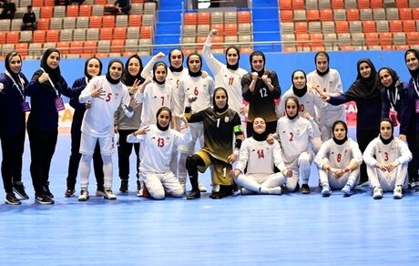 قهرمانی دوباره تیم ملی فوتسال بانوان ایران در جام کافا