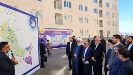 رییس جمهور، ۴۳۸۰ واحد مسکن مهر در پرند را افتتاح کرد