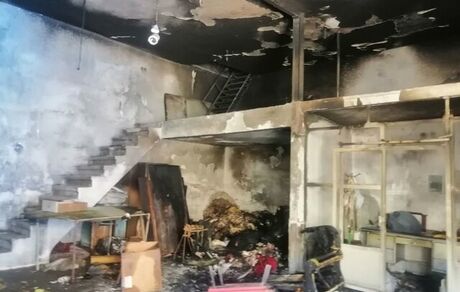 آتش‌سوزی بازار تاریخی ارومیه مهار شد