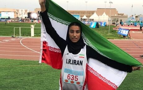 تاریخ‌سازی دختر دونده ایران در قهرمانی آسیا