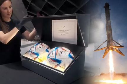 پرتاب توپ‌های جام‌جهانی به فضا توسط "اسپیس ایکس"