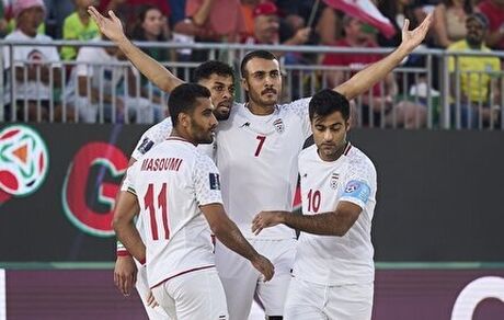 کنفدراسیون فوتبال آسیا سومی تیم ملی ایران در جام جهانی فوتبال ساحلی را تبریک گفت