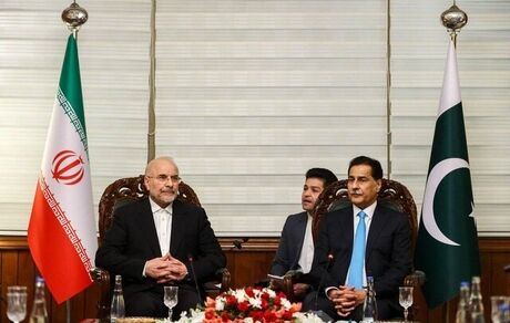 قدردانی قالیباف از پاکستان بخاطر حمایت از ایران در جنگ اخیر 