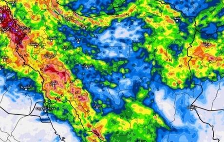 ۱۰ روز بارندگی در کشور