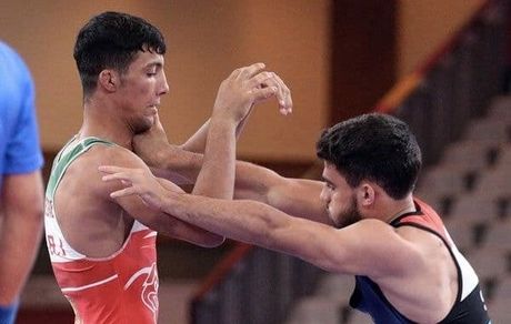 زمان مبارزه کشتی‌گیران ایران در مرحله نهایی