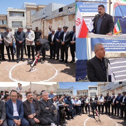 کلنگ‌زنی ساختمان دفتر نمایندگی سازمان نظام مهندسی ساختمان در شهرستان مهاباد / مرادزاده: توجه جدی به رفاه و کرامت جامعه مهندسی مورد توجه است