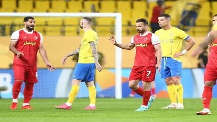 پوستر جالب باشگاه النصر برای بازی با پرسپولیس