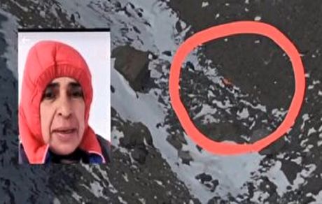 پیدا شدن پیکر بی جان بانوی کوهنورد در یخچال کافر دره دماوند