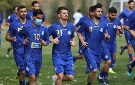 گزارش تمرین امروز فکری به استقلالی‌ها
