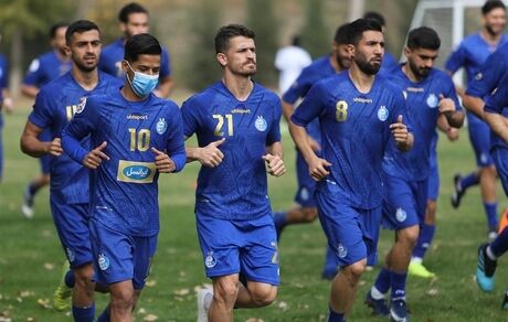 گزارش تمرین امروز فکری به استقلالی‌ها