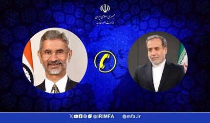 گفت و گوی تلفنی وزیران امور خارجه ایران و هند 