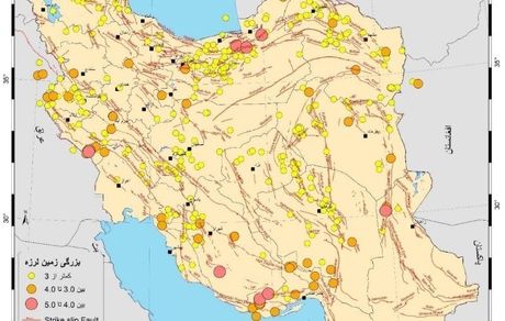 ۵۳۰ زلزله در تیرماه ۱۴۰۲ نقاط مختلف کشور را لرزاند