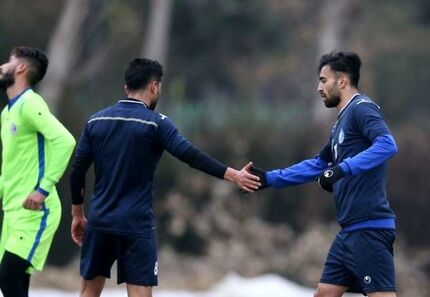 مدافع استقلال کرونا گرفت