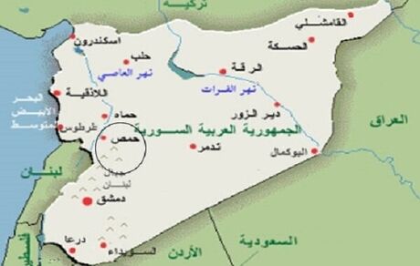 شنیده شدن انفجارهای شدید در حمص سوریه