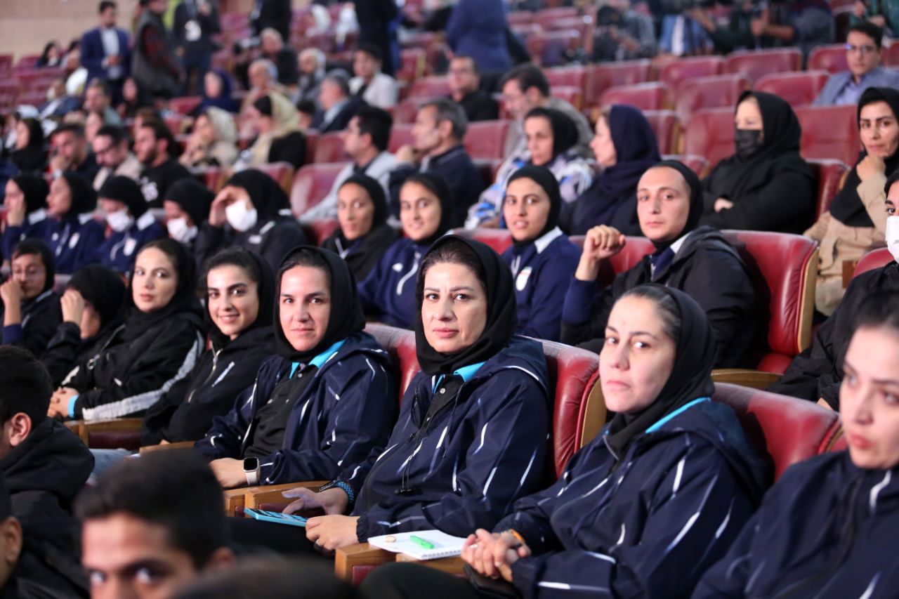 مراسم بدرقه و رونمایی از پیراهن تیم ملی فوتبال در جام جهانی قطر