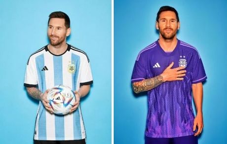 لباس تیم ملی آرژانتین در جام جهانی ۲۰۲۲ رونمایی شد
